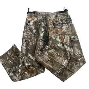 Realtree‎ Xtra Guide Series Camo Cargo Adjustable Pants Men’s Small Short